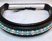 Cob Size Beaded Browband - Fully custom with interchangeable beads