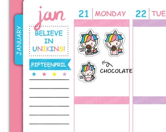 U008-Chocolate Unikins