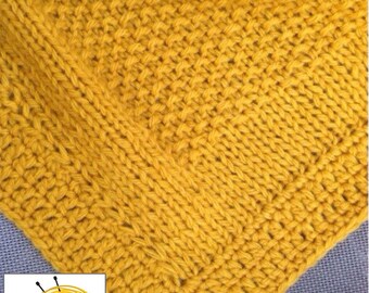 Ocher-color blanket