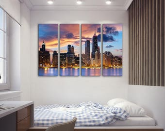 Cityscape Wall Art cityscape wall art | etsy Cityscape Wall Art cityscape wall art | etsy