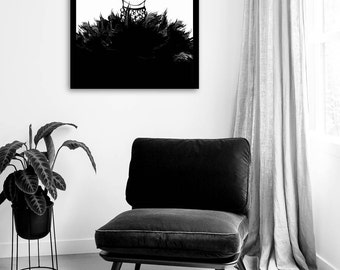 Chanel print, Chanel black and white illustration, Chanel inspired, Coco Chanel, Chanel poster, fashion wall art, instant download, digital