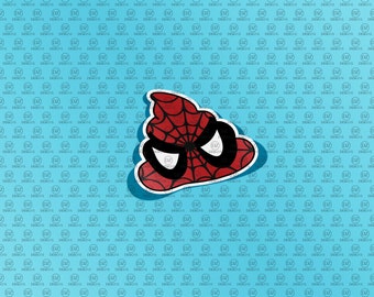 SPIDER-MAN Poop Emoji for Vinyl Cutters - Digital Download -svg - svg files - eps -