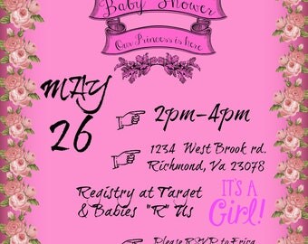 Rsvp baby shower | Etsy
