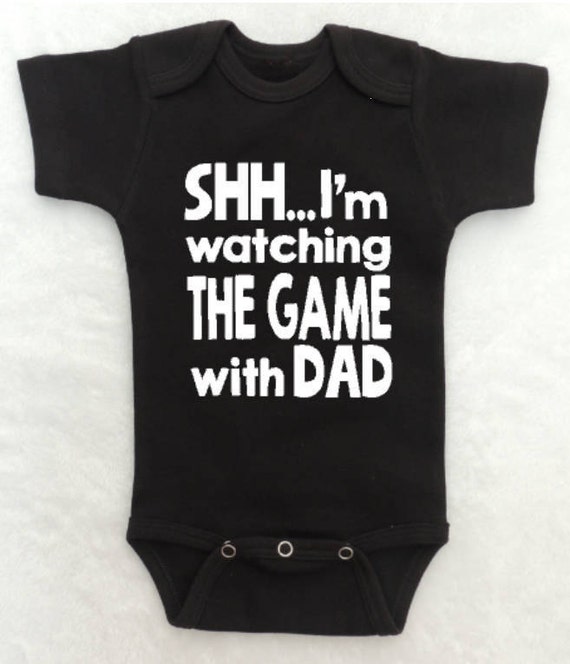 Funny Clothes for Baby Boy or Baby Girls Sports Fan Gift