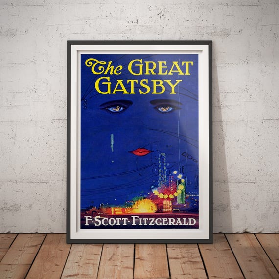 Great Gatsby Poster The Great Gatsby Print Best Selling