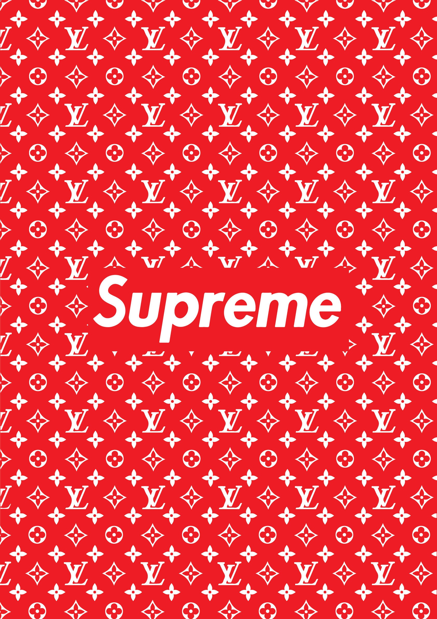 SUPREME Poster A1 Large bedroom poster stylish and trendy