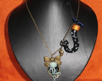 "Twenty thousand leagues under the sea" necklace