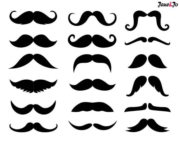 Mustache SVGMustaches SvgMoustache Cutting FileMustache