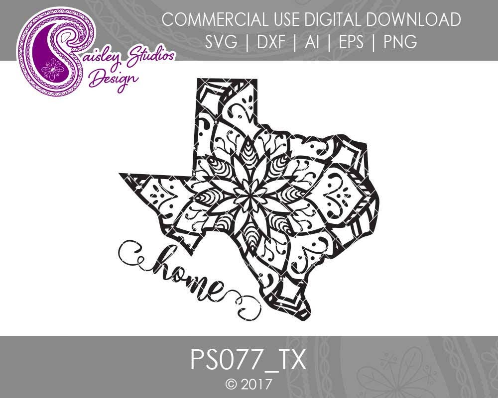 Download Texas Mandala Svg, Texas State SVG, Texas SVG, Texas State ...