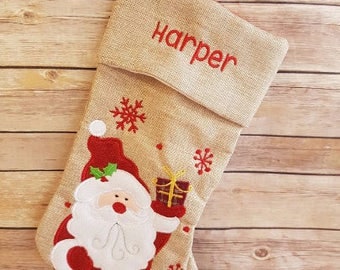 personalised christmas stocking , First Christmas Stocking,1st Christmas,Personalized Christmas Stockings, Personalised Stocking