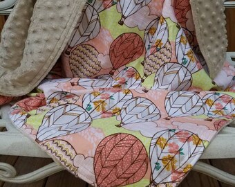 Hot Air Balloons Baby Blanket