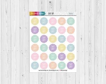 Day Off Planner Stickers (17222-01)