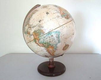 Replogle 12 Inch World Classic Series Globe, World Map, Made in the USA