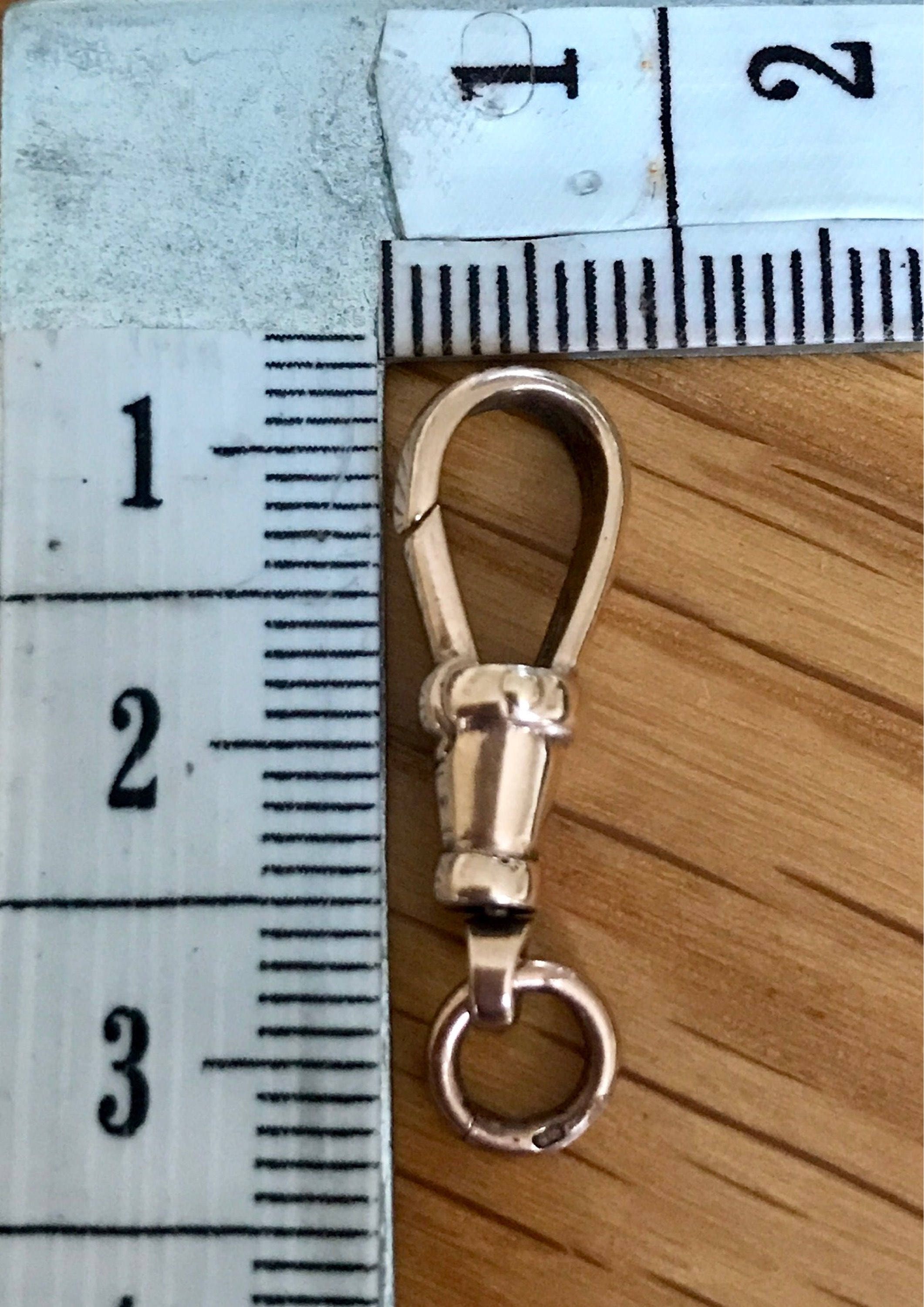 Superb antique 9ct Rose gold Albert clasp - 1930's **Reserved**