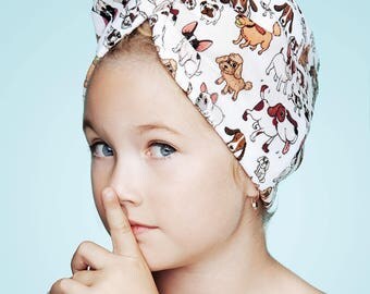 Kids Hair Turban, Kids Head Wrap, Kids Summer Head Wrap, Kids Hair Wrap, Kids Hair Drying Towel, Kids Hair Towel, Amici by Aglique