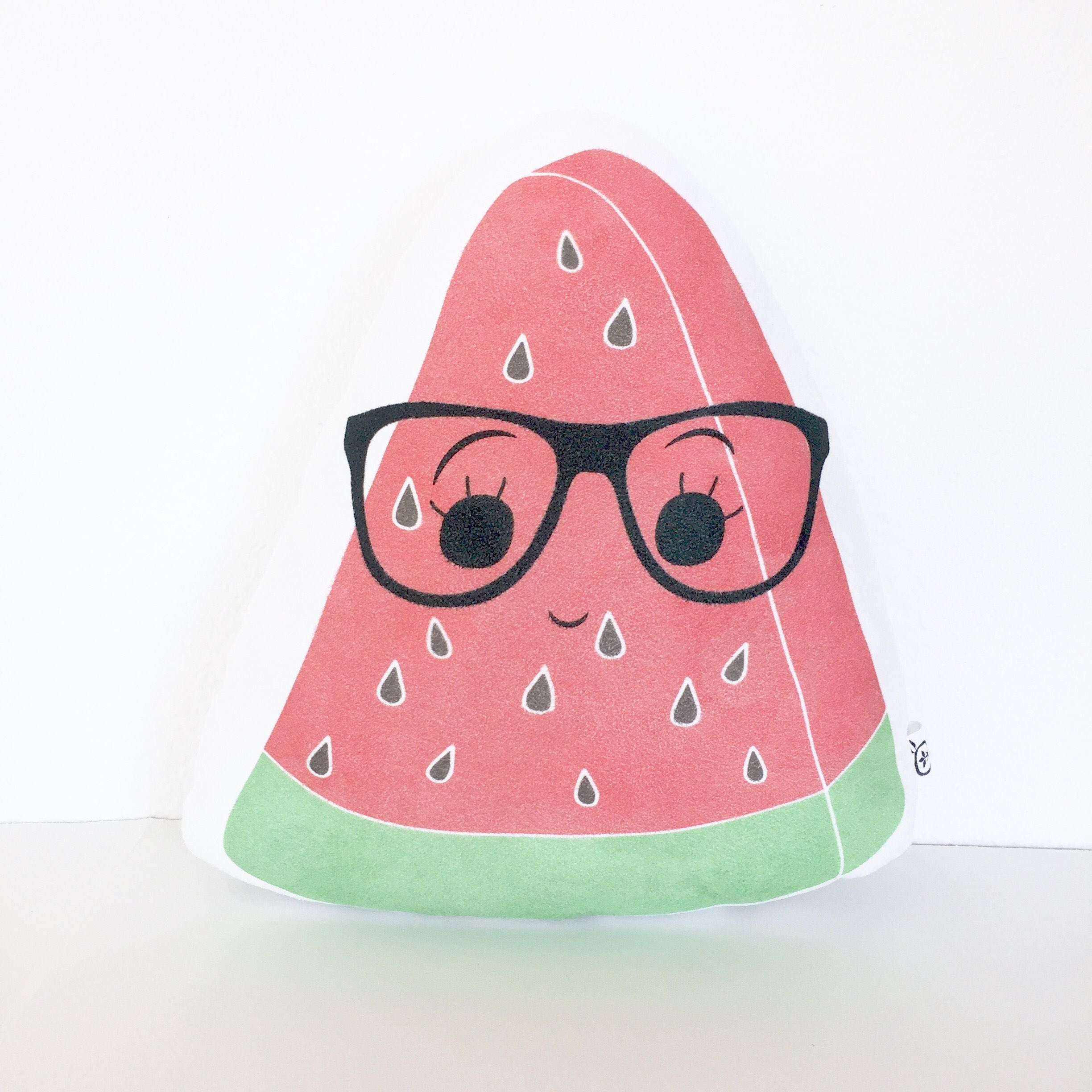 watermelon plush pillow