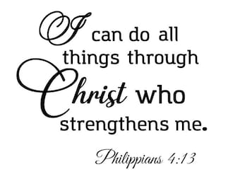 Philippians 4 13 Logo