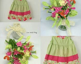 Treasured Memory Flowers Template, CUSTOM MADE, Pepper Pot Posy, 23 Fabric Flowers, 26 leaves and 13 stems, Made from Sentimental Clothing