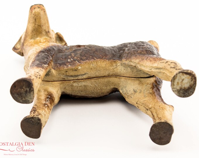 Hubley Doorstop | Hubley Dog Statue | Cast Iron Door Stop | Airedale Terrier Dog Doorstop | Original Hubley Doorstop | Antique Hubley