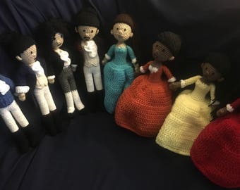 Hamilton the Musical Dolls