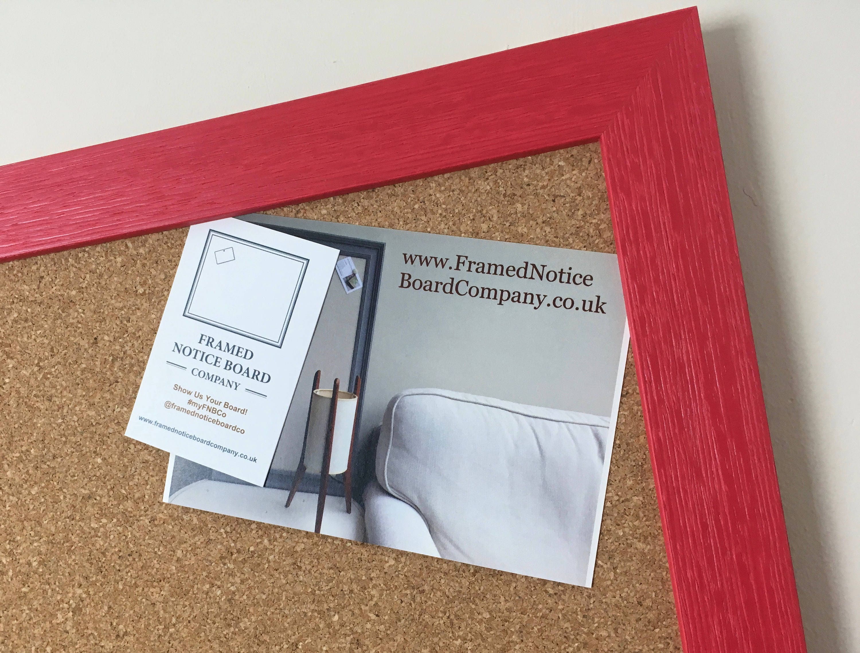 Value Giant Pin Board. Large cork pin board. Cork memo board.