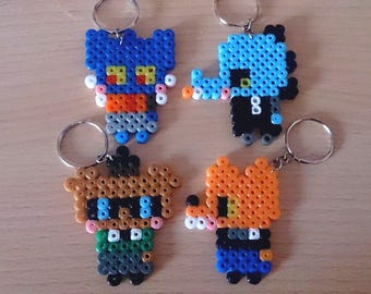 Perler/Hama beads chibis : Night in the Woods
