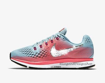 crystal tennis shoes