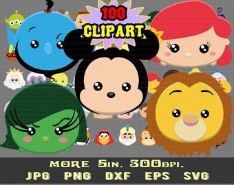 100 Disney clipart disney tsum tsum clipart svg png eps dxf jpg tsum tsum birthday party invitation t shirt tsum tsum svg bundle svg pattern