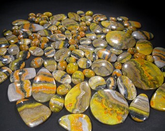 wholesale natural bumble bee jasper lot mix size and mix shape bumble bee jasper