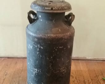 Antique milk can | Etsy