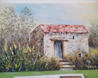 Old building a shepherds North of the Portugal
