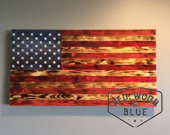 Wooden American Flag Wood Art Rustic Wooden American Flag Wood Art Rustic