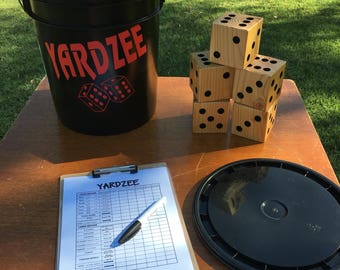 Printable YARDZEE Score file-DIY Yardzee scorecard Digital