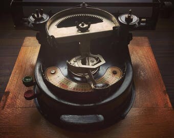 Very rare working Geniatus Index Typewriter from 1928 (serial 11563 )