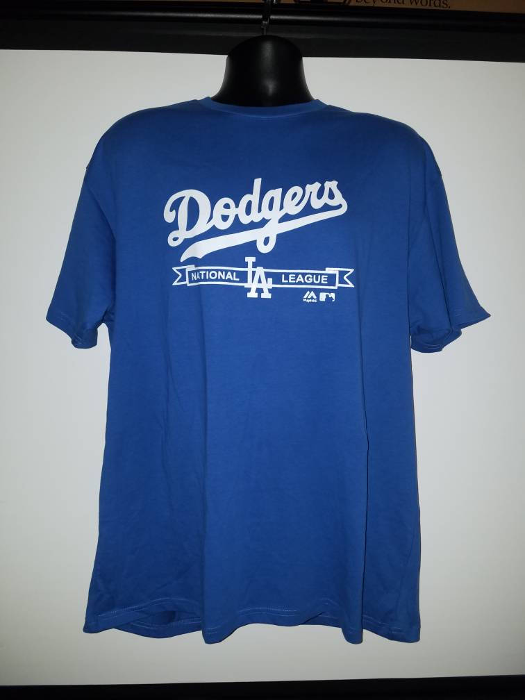 Dodgers National League T Shirt Dodger Baseball LAD New