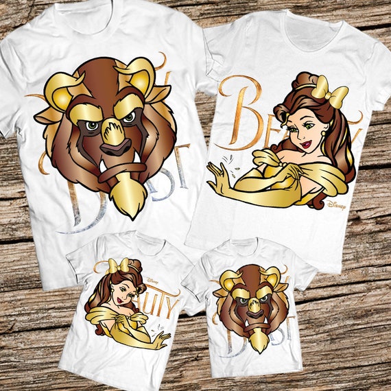 Beauty and The Beast family shirts Disney shirts Beauty and