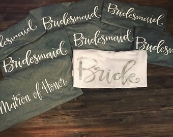 Bridesmaid Shirt | Bridesmaid Proposal | Bridesmaid Gift