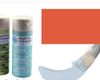 Peinture acrylique multi-surface ORANGE Géranium - USA