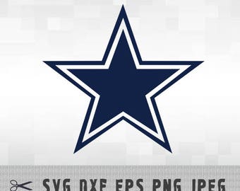 Dallas Cowboys Svg | Etsy