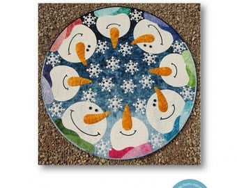 Kisses From Heaven Snowman Quilt Pattern