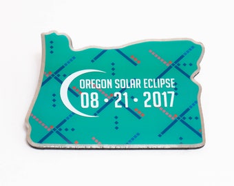 Oregon Eclipse Magnet