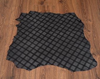 Lambskin leather velvet gray (9256356)