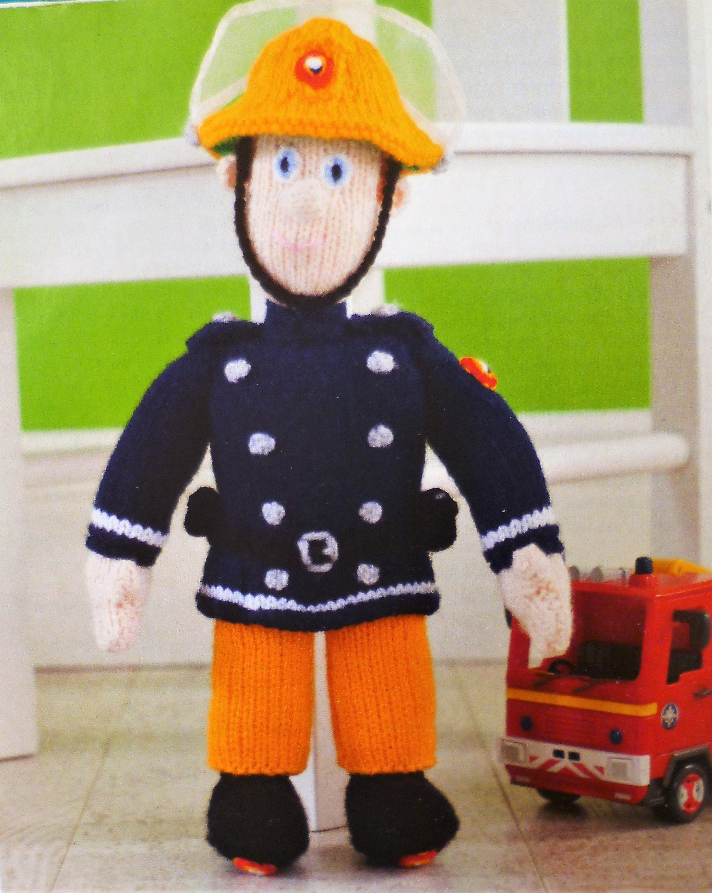 fireman soft toy