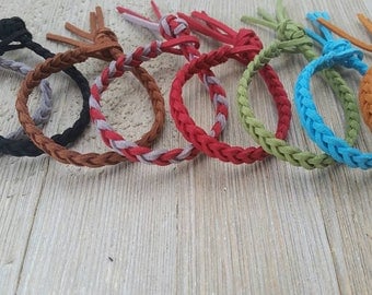 Essential Oil Bracelet Essential Oil Diffuser Bracelet~Women Men Girls Boys~Braided Faux Suede Bracelet Aromatherapy Bracelet