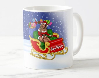 Central 23 Beyonce Christmas Mug "Bey Merry"