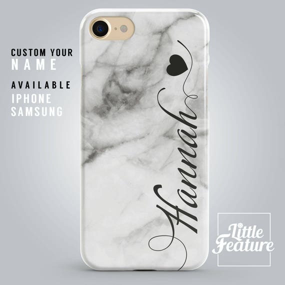 grey marble iPhone 7 Case white marble iPhone X Case name