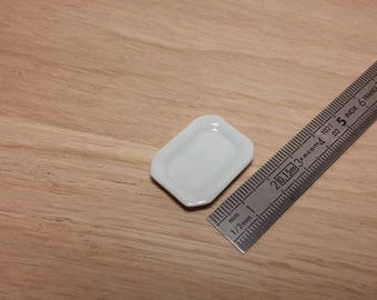Rectangular set of 2 mini trays