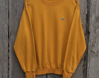 reebok vintage sweatshirt mens yellow