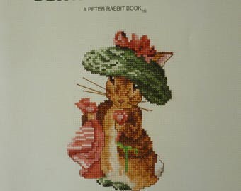 Cross Stitch Pattern Book - The Tale of Benjamin Bunny by Beatrix Potter book 552. (S122)