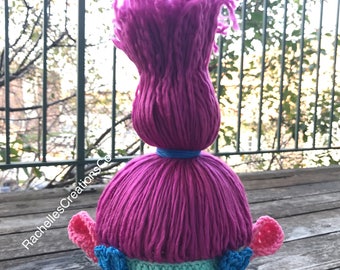 Crochet Poppy Trolls Hat